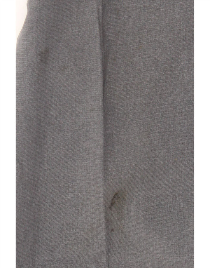 Farah Pantalon décontracté droit pour homme W34 L27 Gris Polyester