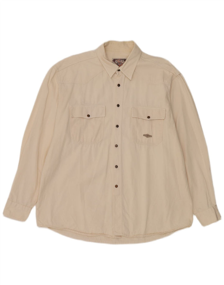 Prince Chemise En Jean XL Beige Homme