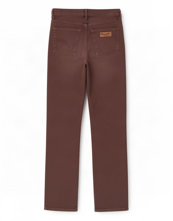 Wrangler Jean Droit Arizona W33 L32 Homme Marron Coton
