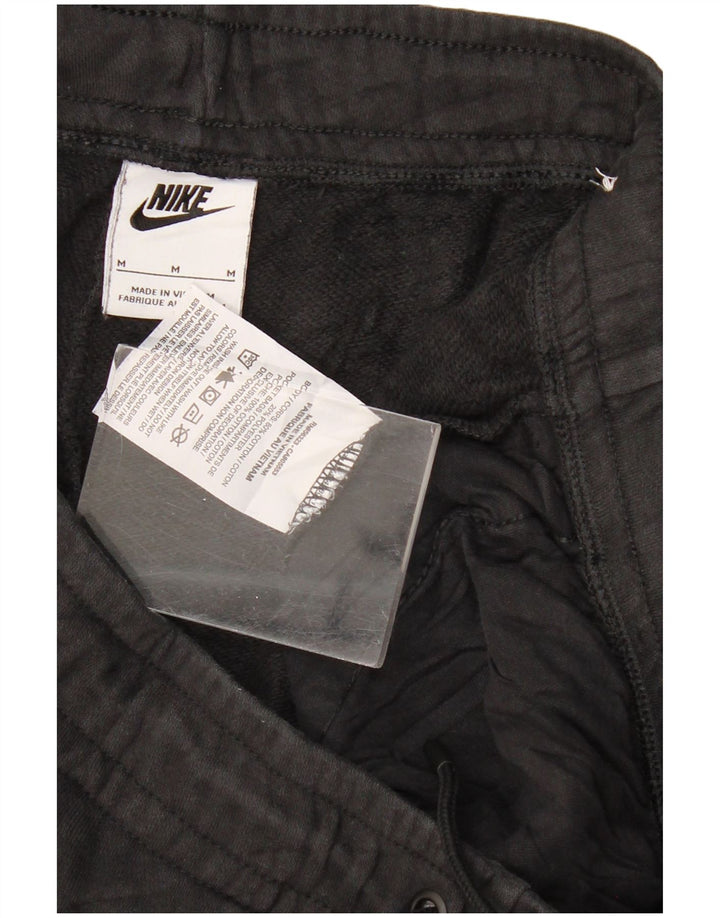 NIKE Pantalon de survêtement pour femme Joggers UK 14 Medium Black Cotton