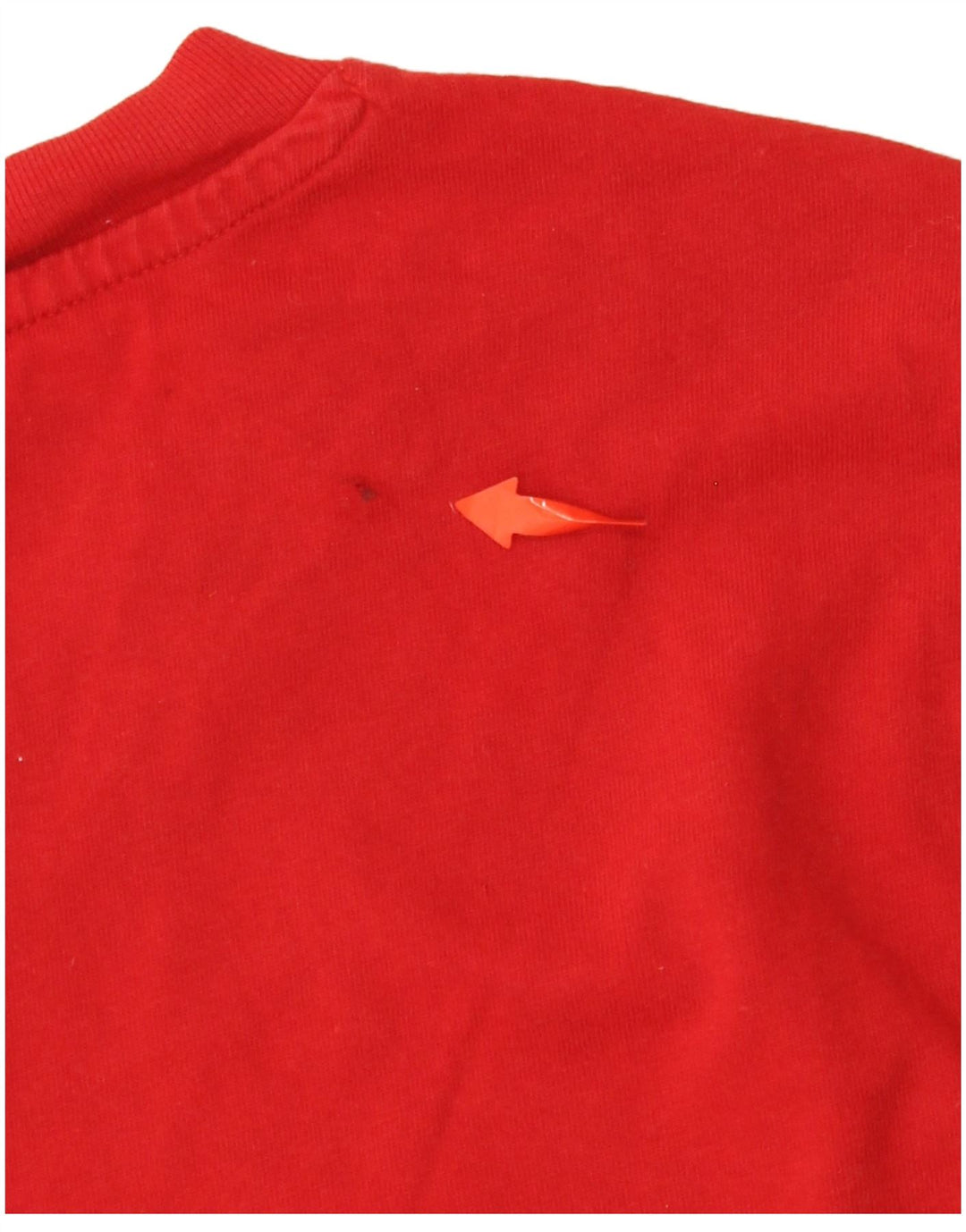 ADIDAS T-shirt graphique pour hommes XL Rouge Colourblock Coton
