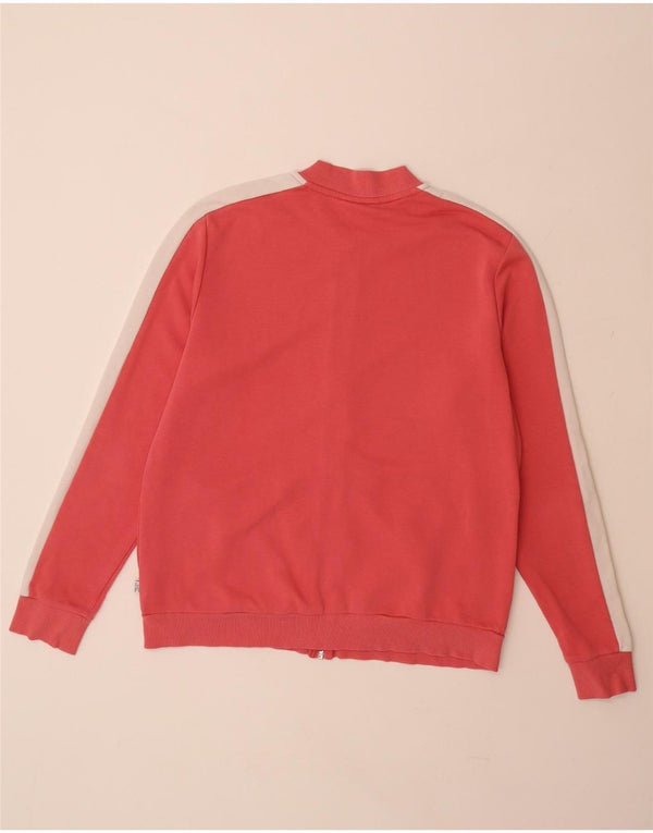 PUMA Veste de survêtement pour femme UK 18 XL Rose Colourblock Coton