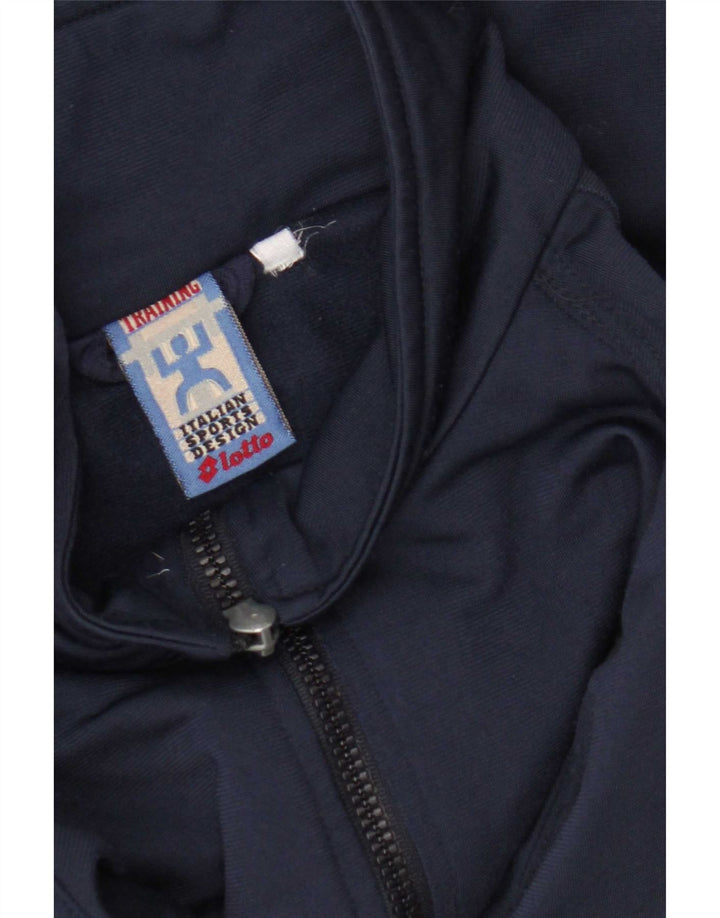 Lotto Veste de survêtement graphique pour homme Taille L Bleu marine