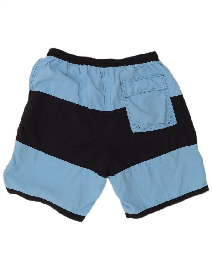 Fred Perry Short de Bain Homme Large Bleu Colorblock Nylon