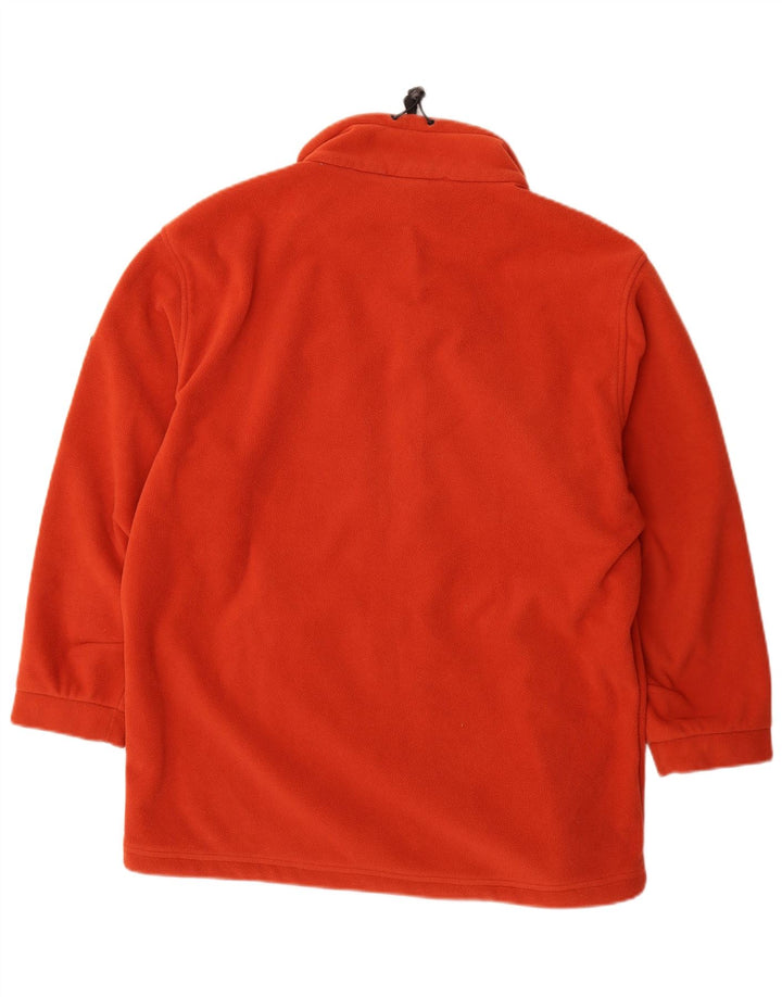 JACK WOLFSKIN Veste Polaire Homme UK 44 XL Orange Polyester