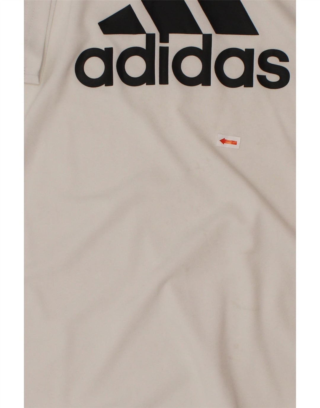 ADIDAS Haut T-Shirt Graphique Garçon 11-12 ans Blanc Polyester