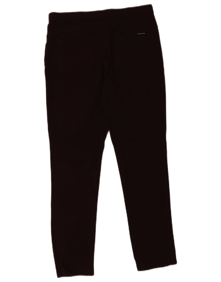 Dkny Leggings Femme UK 44 Viscose Bordeaux Moyen