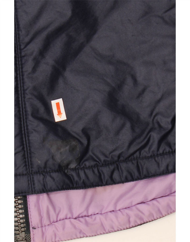 Belfe Veste matelassée pour femme UK 10 Small Bleu marine Colourblock