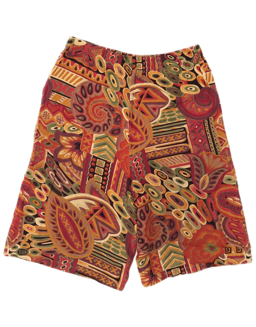 vintage Womens Casual Shorts W30 Moyen Multicolore Floral