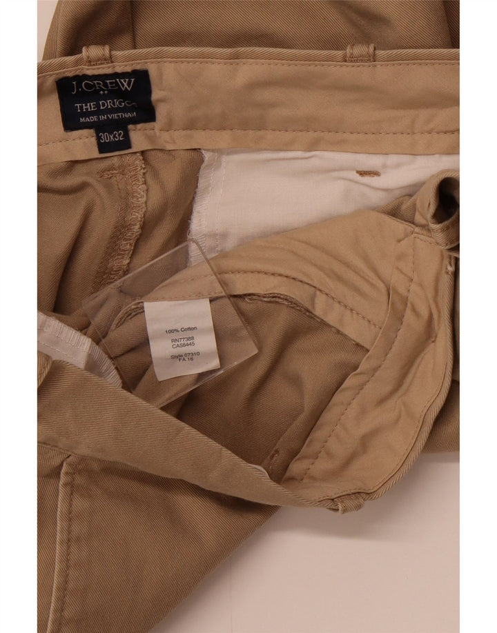 J. CREW Pantalon Chino Slim The Driggs Homme W30 L32 Coton Beige