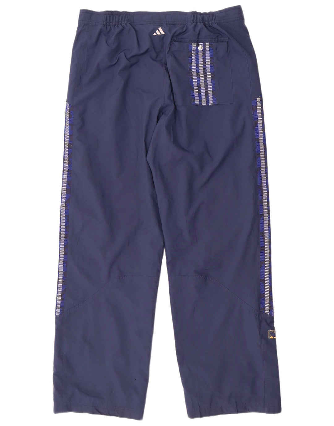 Adidas Pantalon imperméable homme grand bleu marine polyester