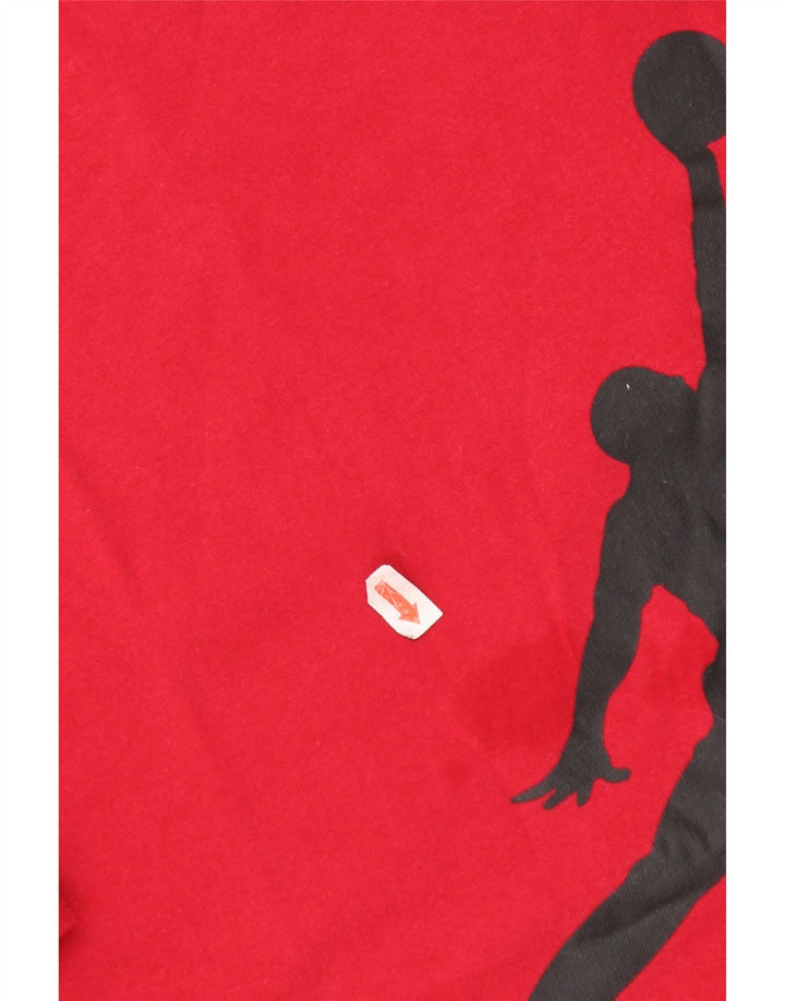 Jordan T-shirt graphique pour homme Petit rouge