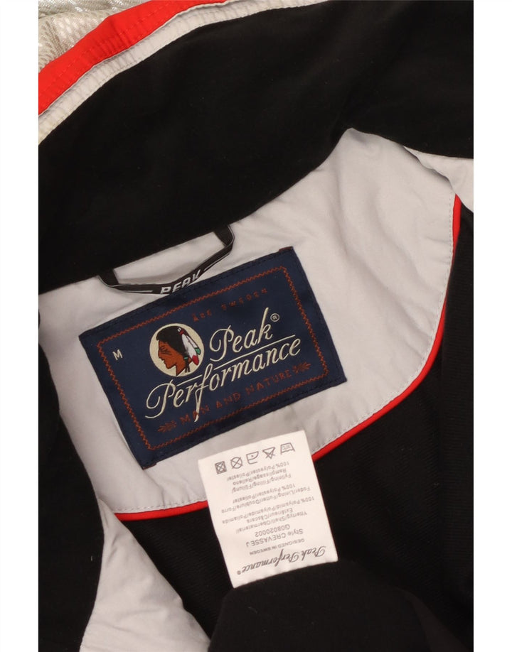 Peak Performance Veste de ski à capuche pour homme UK 38 Medium Red Colourblock