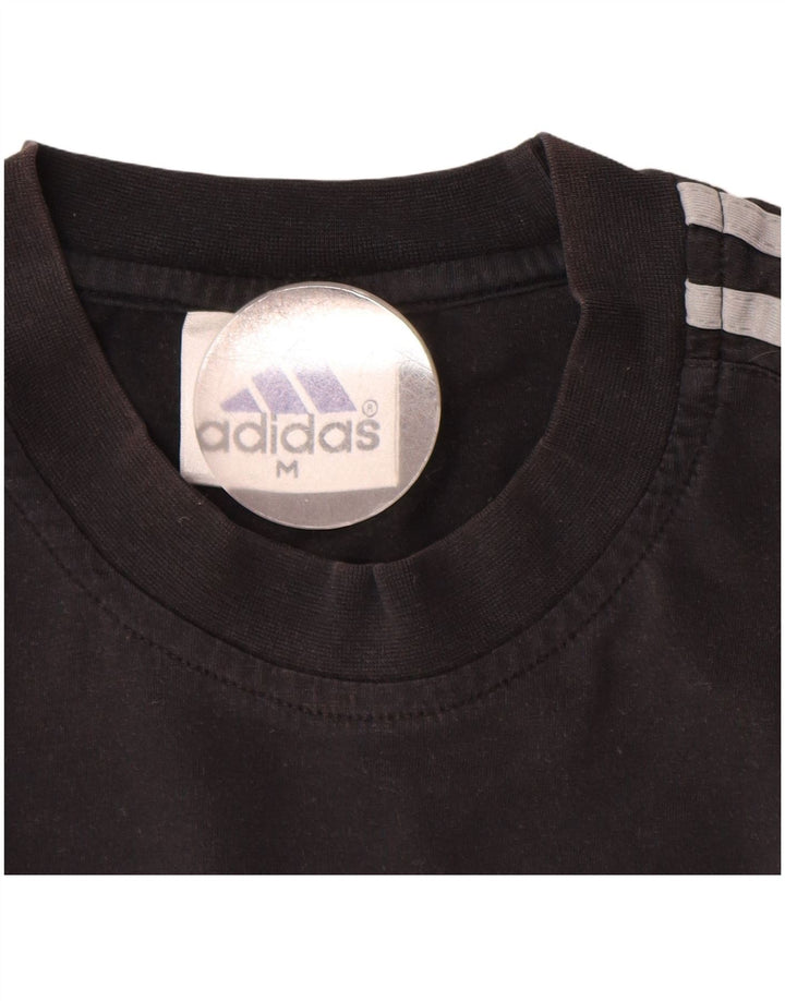 Adidas T-Shirt Homme Haut Noir Moyen Coton
