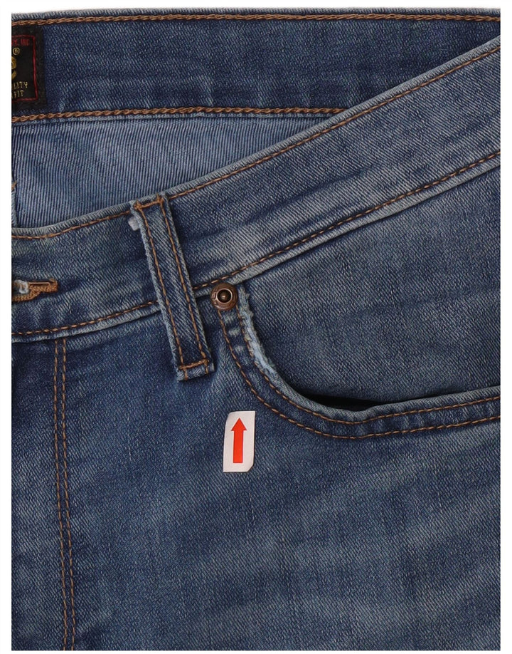 Lee Jean Slim Rider Femme W30 L34 Bleu Coton