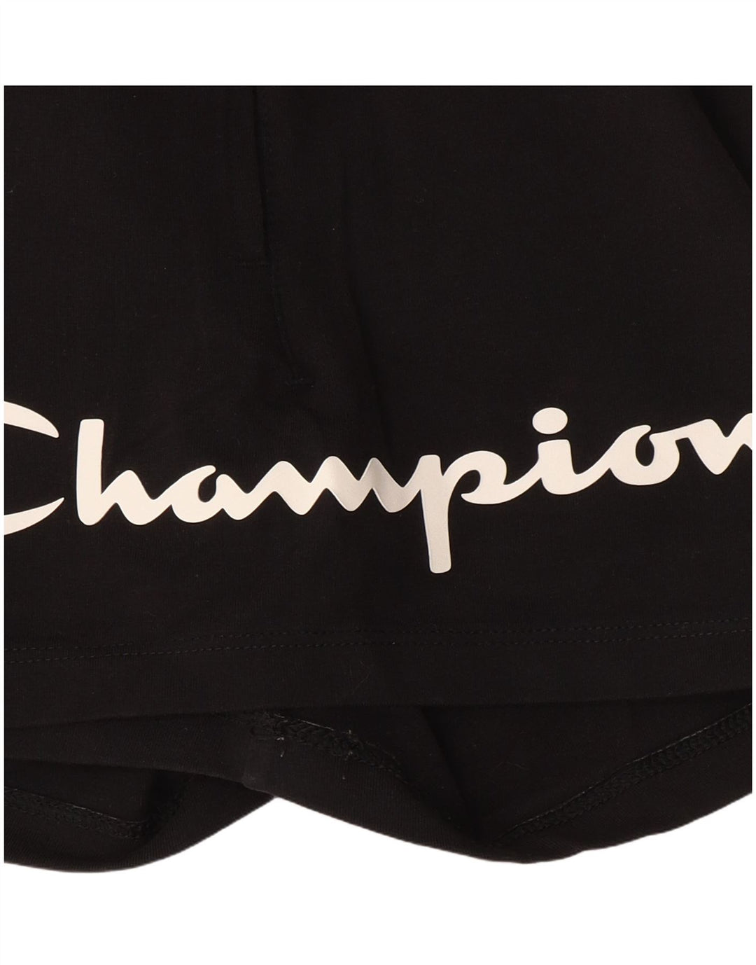 Champion Short de sport graphique pour femme UK 12 Noir moyen