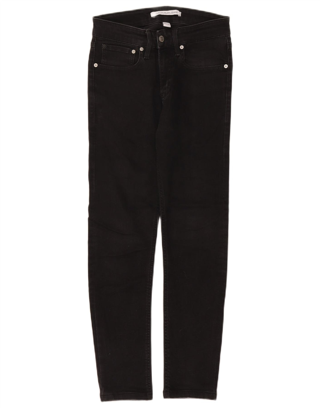 Calvin Klein Jean Slim Femme W29 L26 Coton Noir