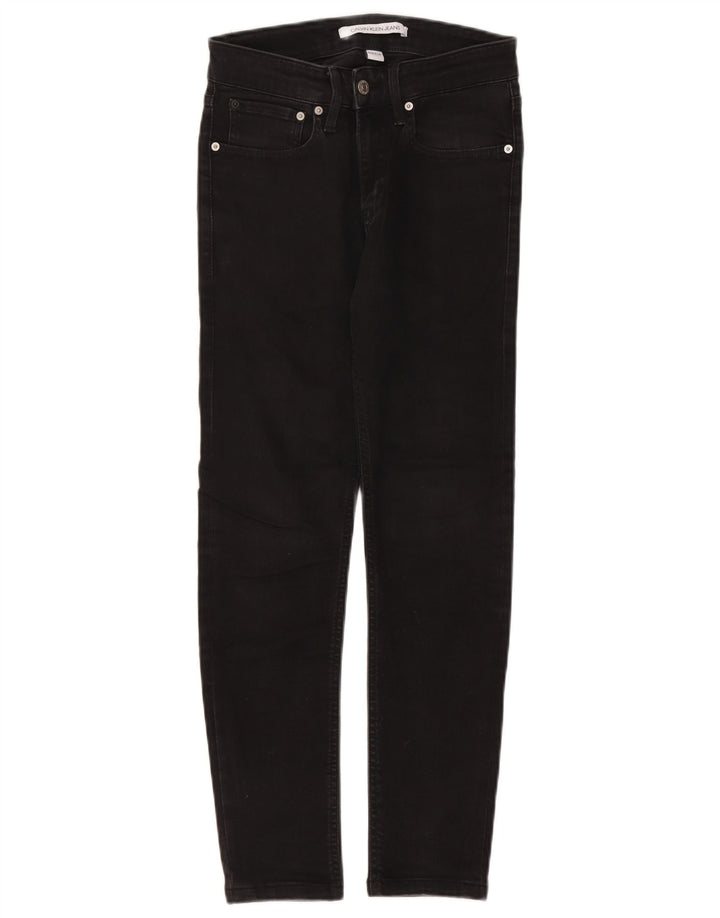 Calvin Klein Jean Slim Femme W29 L26 Coton Noir