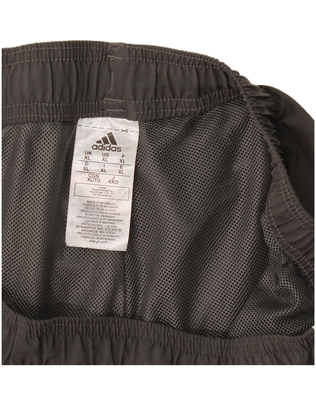 Adidas Short de sport pour homme XL Gris Polyester