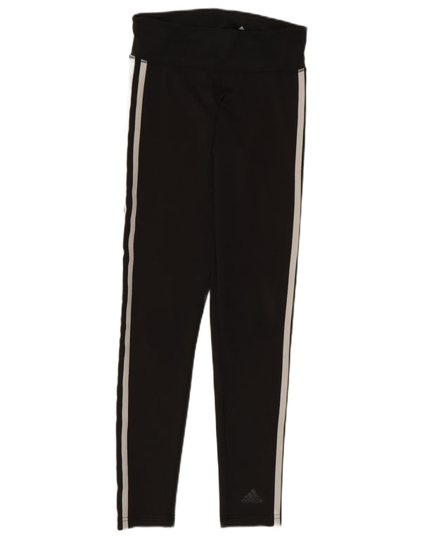 ADIDAS Leggings Femme UK 4/6 XS Noir