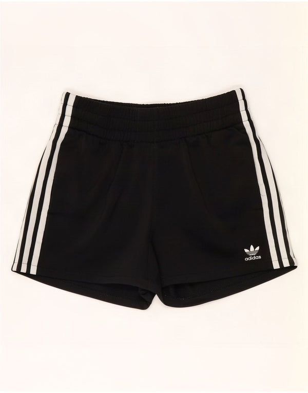 Adidas Short de sport pour femme UK 10 Petit Noir Polyester