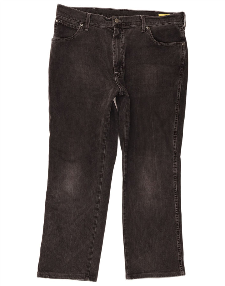 Wrangler Jean droit homme W38 L27 gris coton