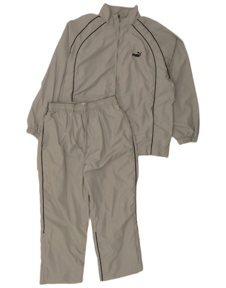 Puma Survêtement complet homme grand gris polyester