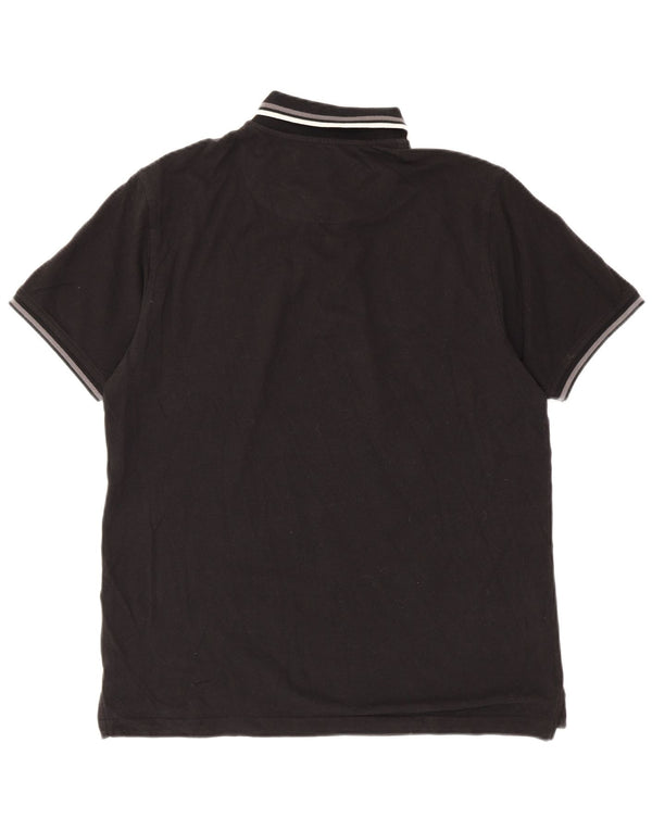 Pierre Cardin Polo Homme Grand Noir Coton