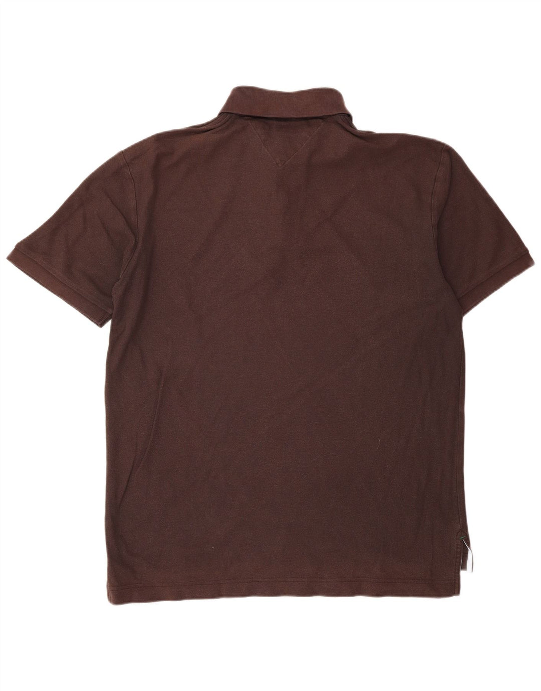 TOMMY HILFIGER Polo Homme Large Marron Coton
