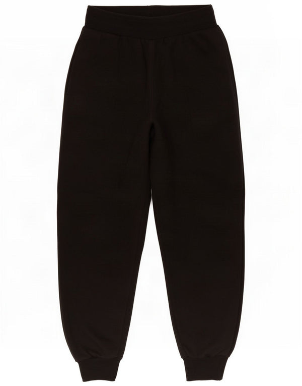 Zara Pantalon de survêtement pour femme Joggers UK 12 Medium Black Cotton