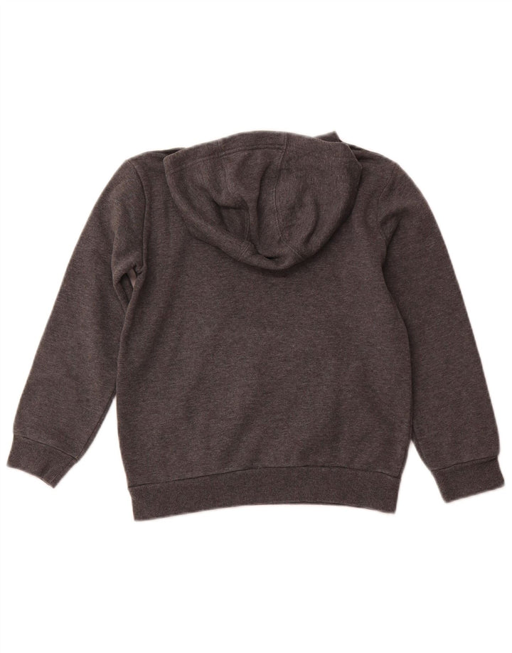 ADIDAS Pull à capuche graphique pour garçon 7-8 ans Gris Coton