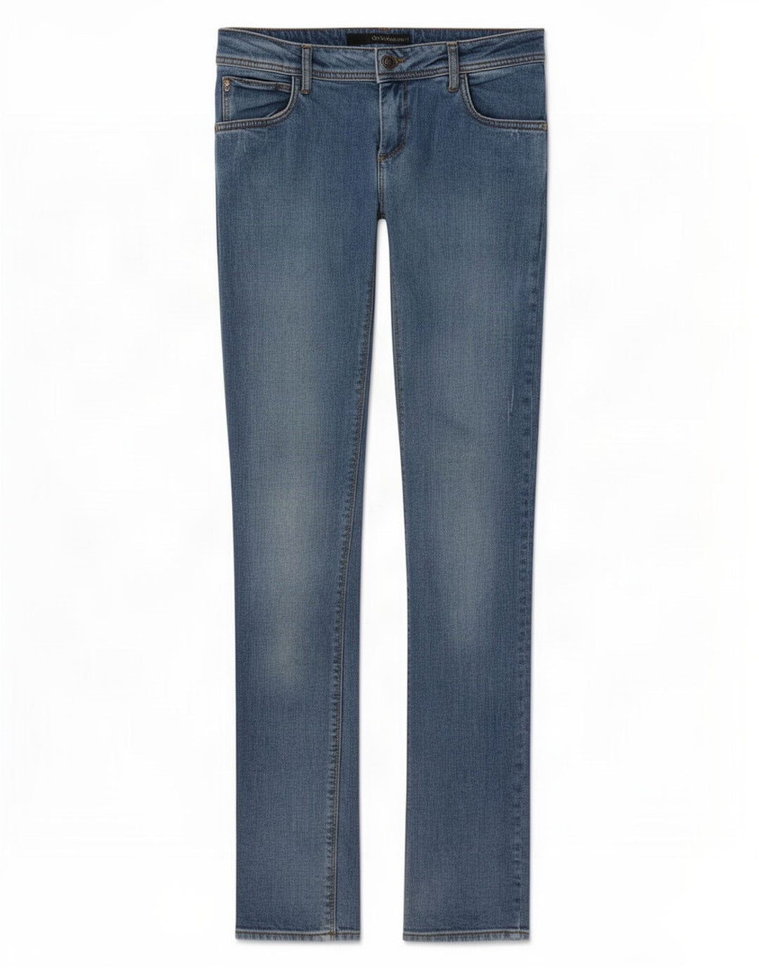 Calvin Klein Jean Slim Femme W28 L32 Bleu Coton