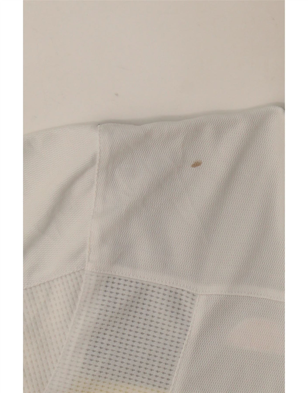 ELLESSE Polo Homme Large Blanc Colorblock Polyester