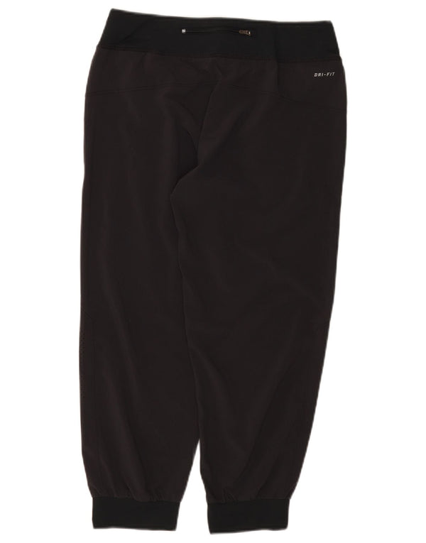 Nike Pantalon de survêtement Capri Dri Fit pour femme Taille 44 Noir Taille S