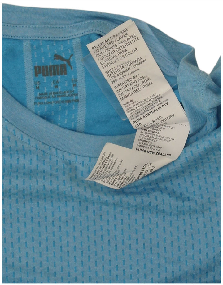Puma T-Shirt Homme Bleu Moyen Polyester