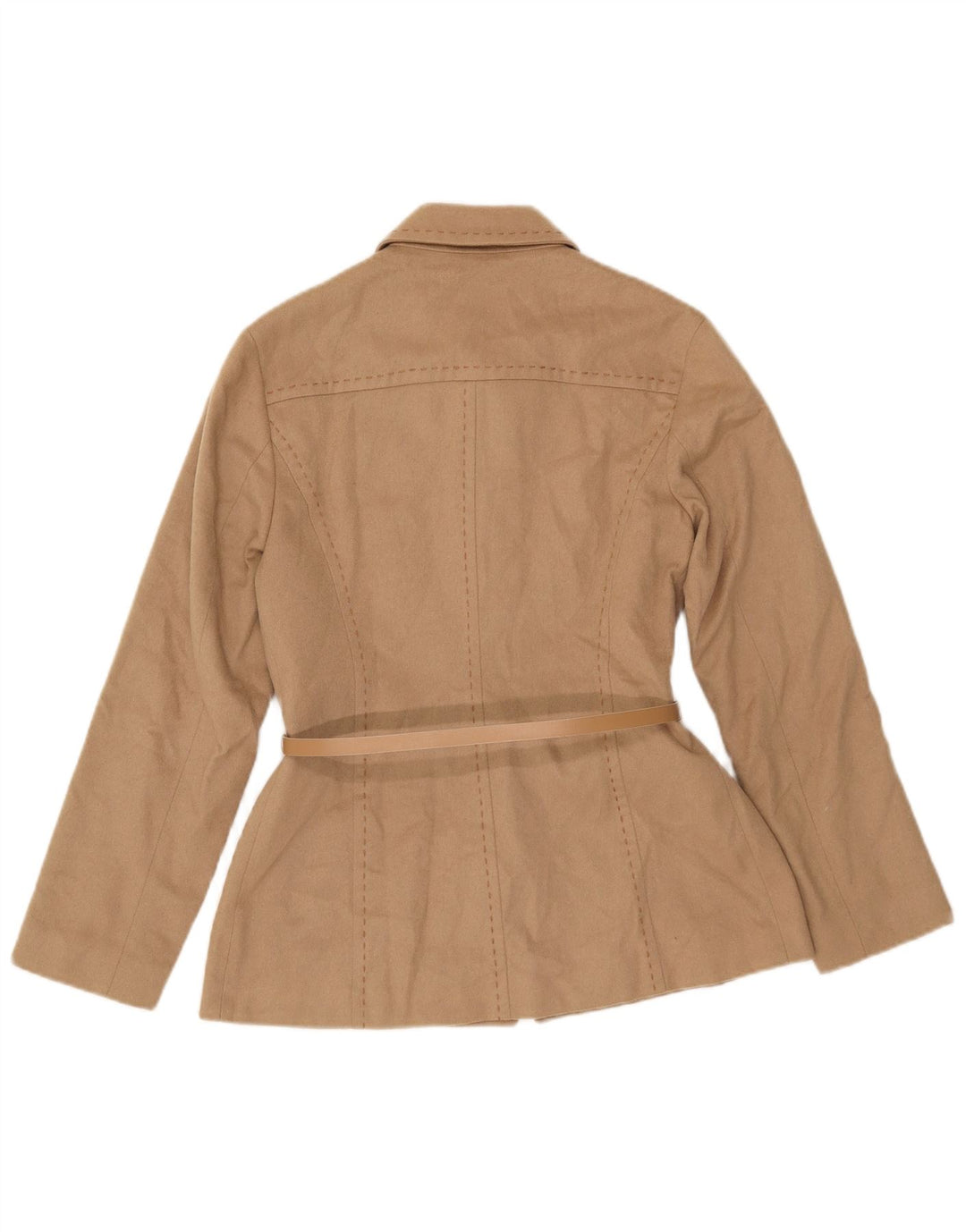 PENNY BLACK Veste Blazer Femme UK 8 Petite Laine Beige