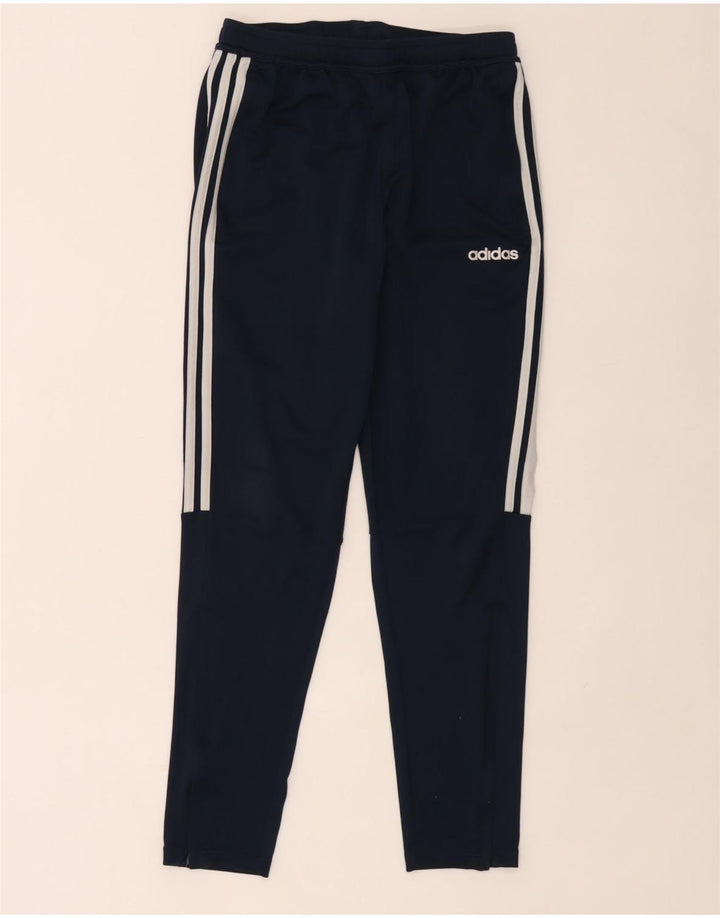 Adidas Pantalon de Survêtement Climalite Homme Bleu Marine Moyen Polyester