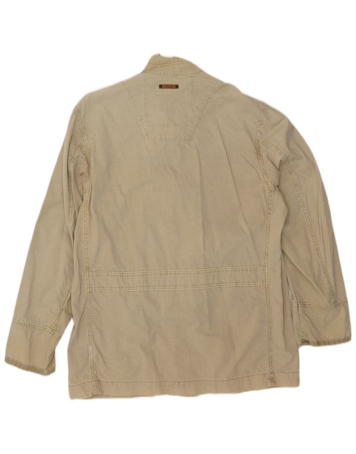 MARLBORO CLASSICS Veste utilitaire pour homme UK 42 XL Kaki Coton
