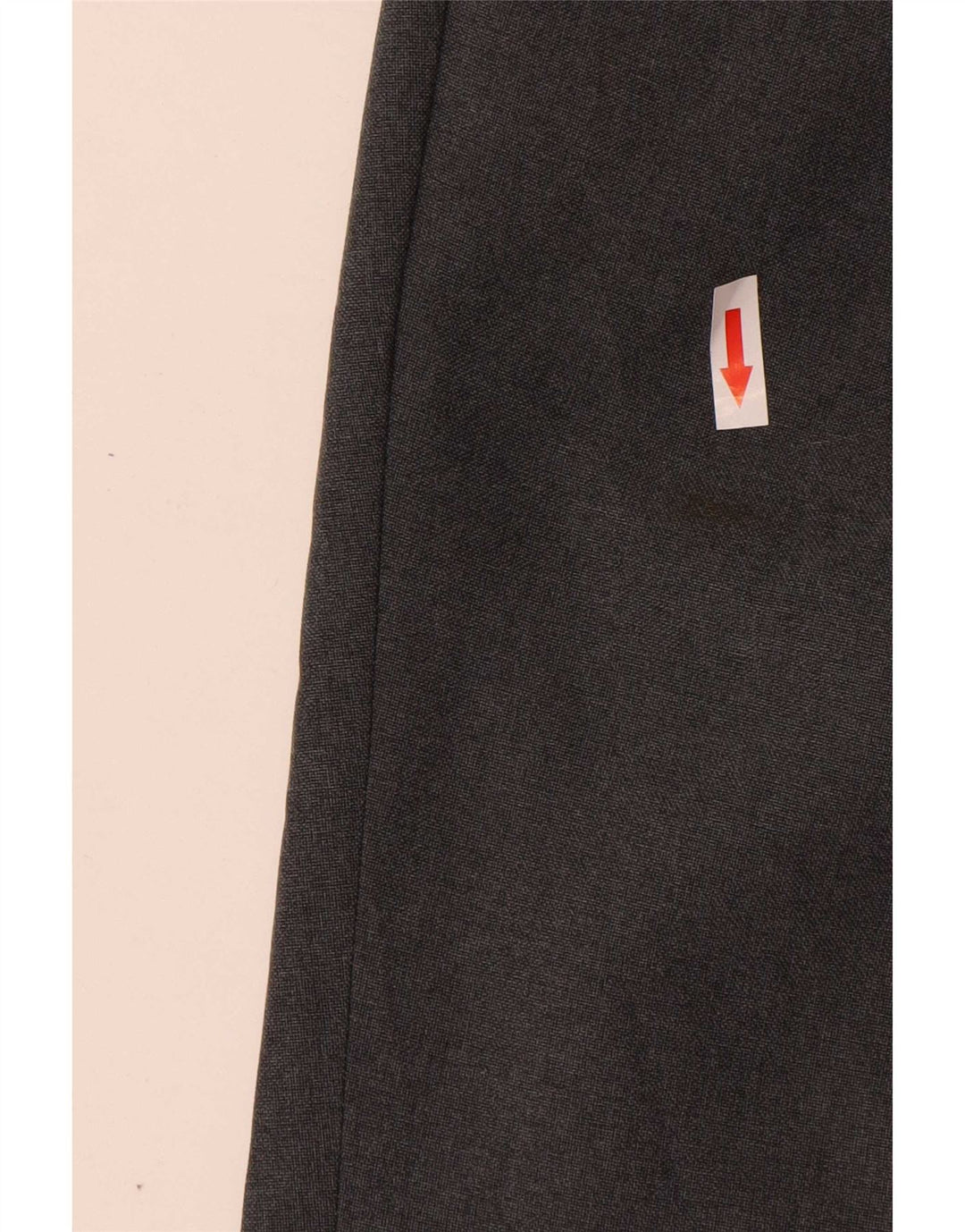 Farah Pantalon de costume à chevilles pour homme W38 L30 Gris Polyester