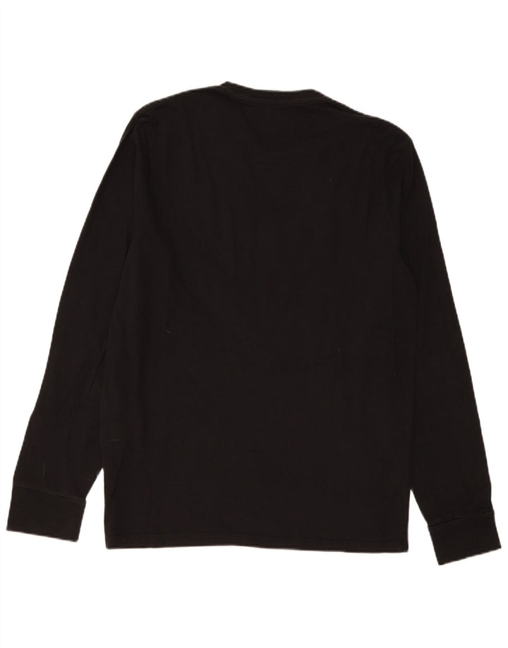 Levi's Top Graphique à Manches Longues Homme Noir Moyen Coton