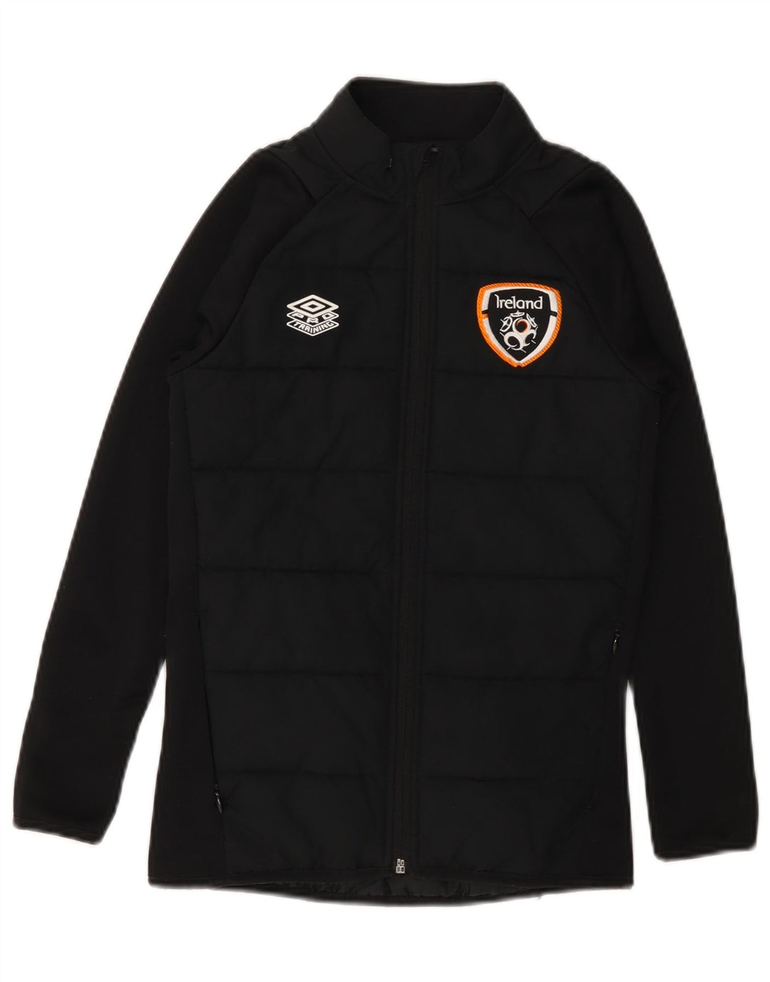 UMBRO Veste matelassée Ireland pour filles 8-9 ans Small Noir Polyester