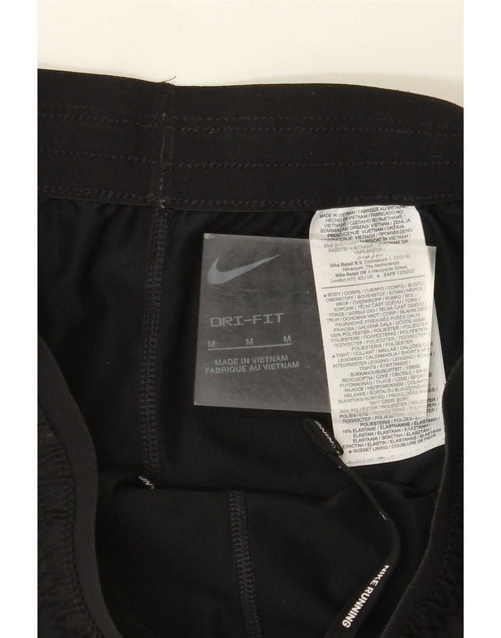 Nike Short de sport Dri Fit pour femme UK 12 Noir moyen Polyester