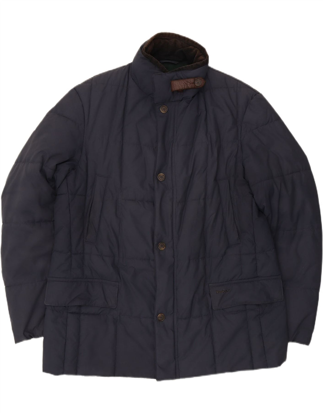 Barbour Veste matelassée pour homme UK 42 XL Bleu marine Polyester