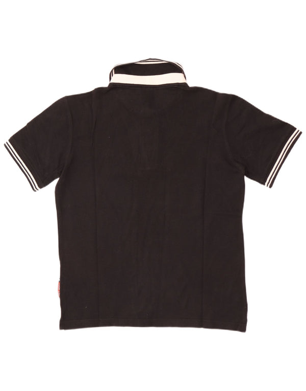 Asics Polo Rugby Homme Petit Noir Coton