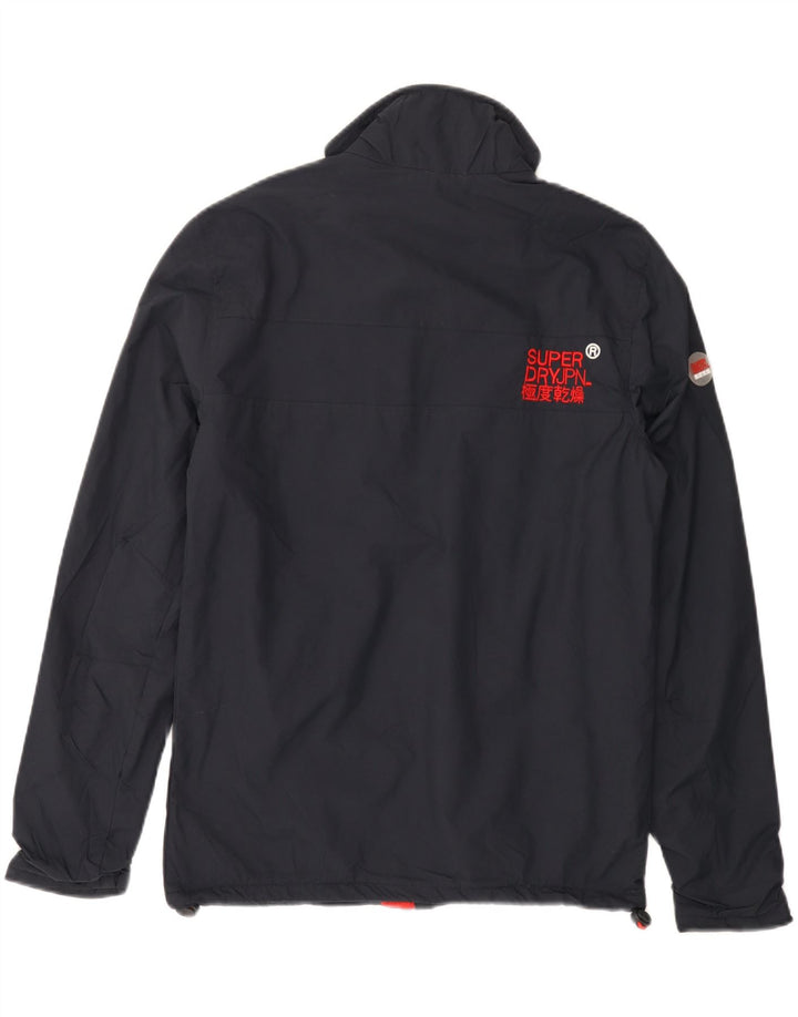 SUPERDRY Veste coupe-vent The Windhiker pour homme UK 36 Small Bleu marine