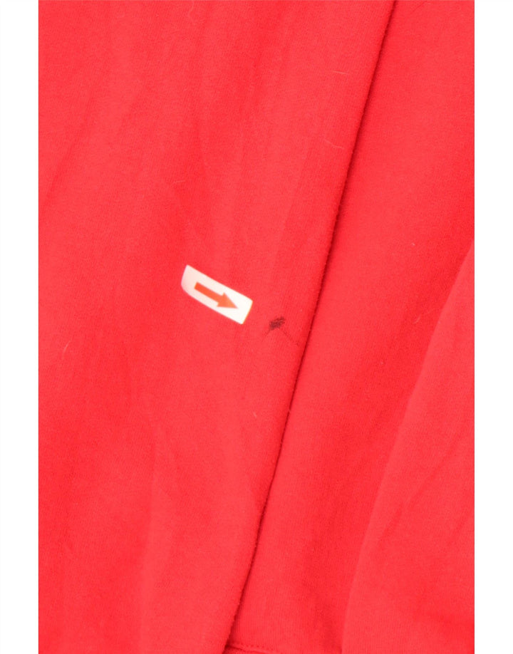 Champion Pull à capuche pour homme XL Rouge Coton