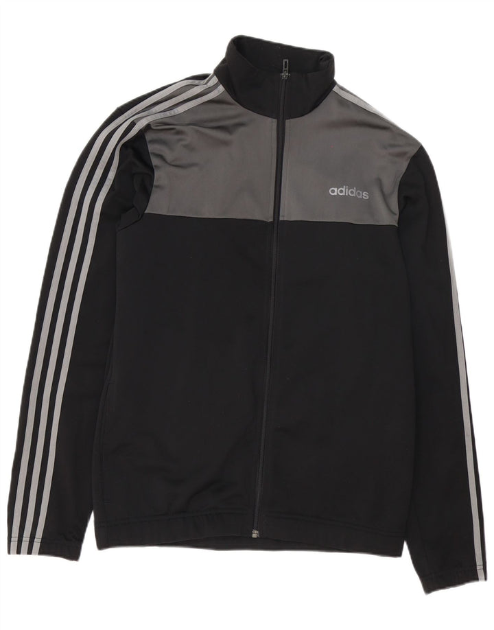 Adidas Veste de survêtement pour homme UK 40/42 Noir moyen Colourblock