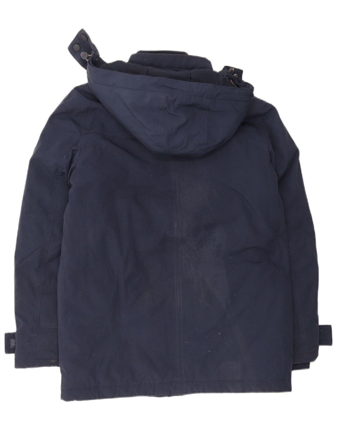 Tommy Hilfiger Manteau coupe-vent à capuche pour homme UK 38 Bleu marine moyen
