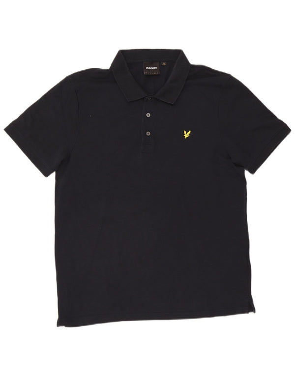 Lyle & Scott Polo Homme XL Bleu Marine Coton