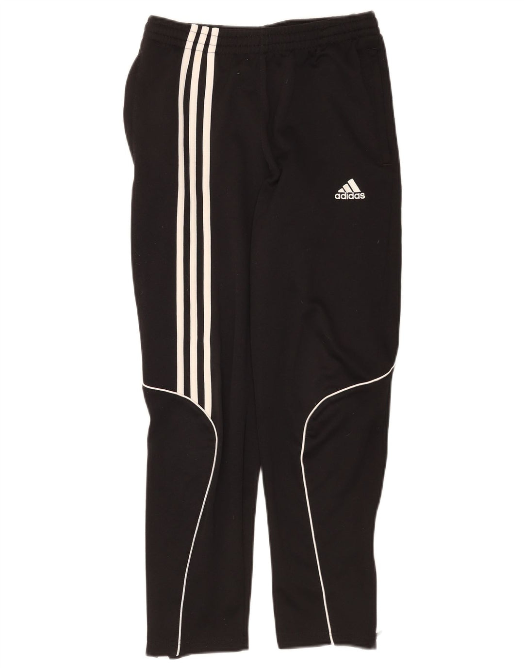 Adidas Pantalon de Survêtement Climalite Garçon 11-12 Ans Noir Polyester